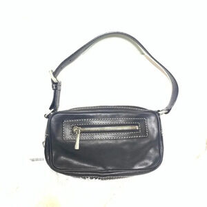 Michael Kors Black leather petite shoulder bag